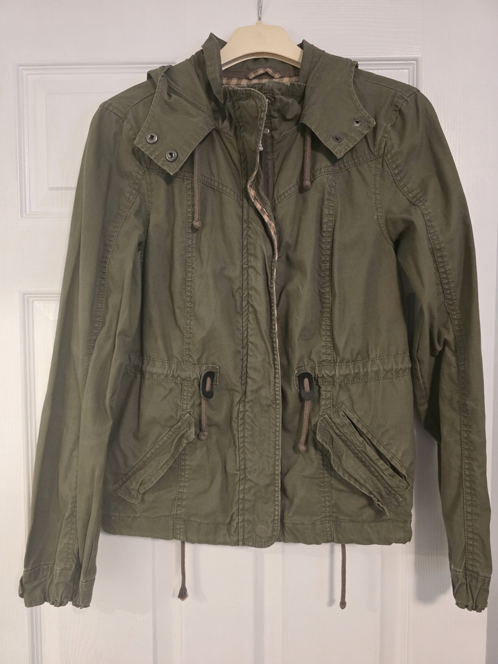 ONLY Utility Jacket - Women's Lightweight Drawstring Coat